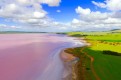 Insane drone photos of pink lakes, erupting volcanoes, and more