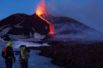 Mount Etna erupts in Sicily amid dozens of tremors